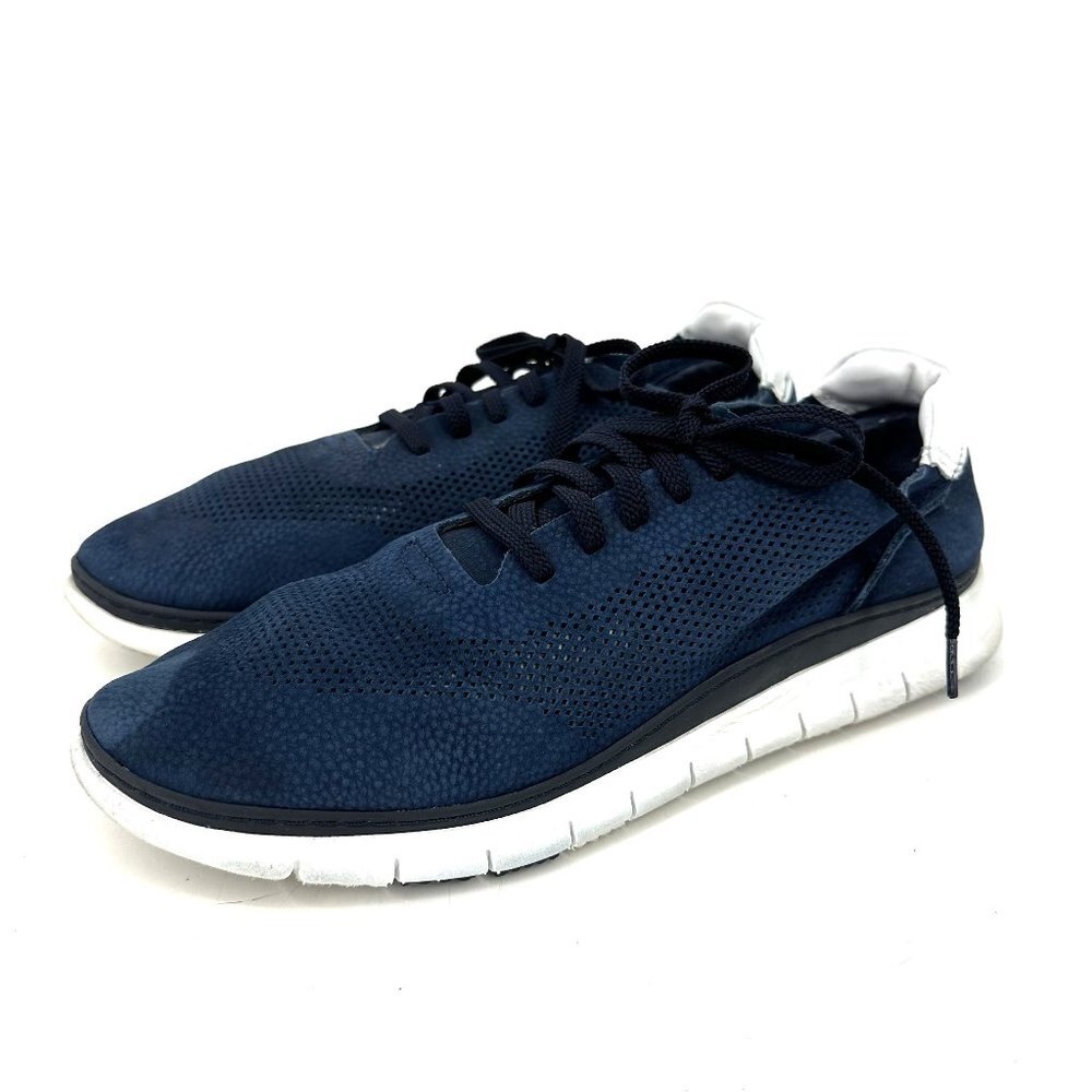 Vionic Women's Joey Nubuck Orthotic Sneaker‎ Navy Blue Size 11